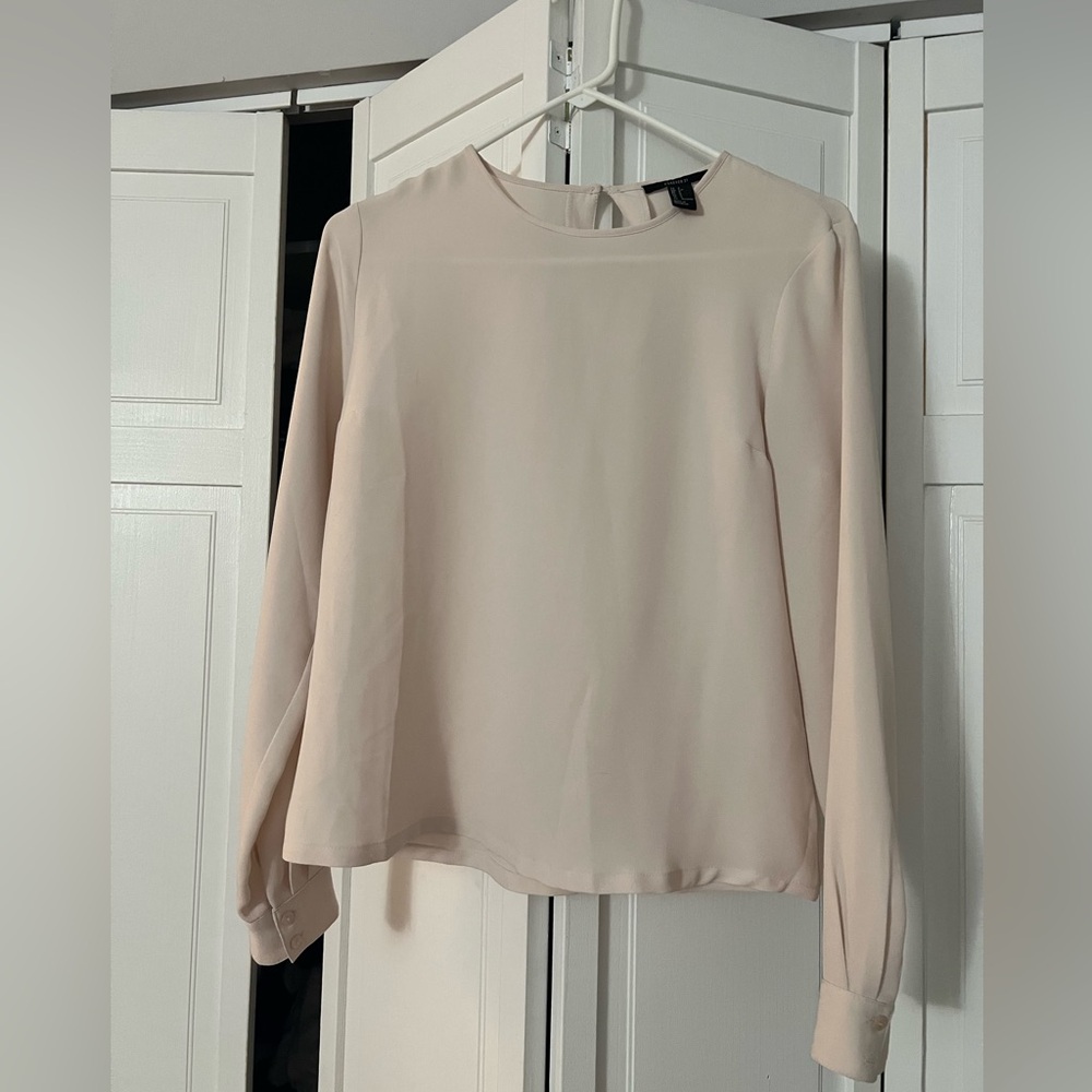 Cream blouse